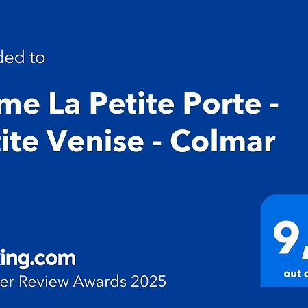 Home La Petite Porte - Petite Venise - Кольмар Экстерьер фото